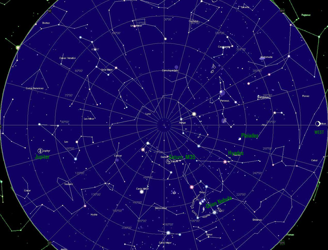 Map With Star