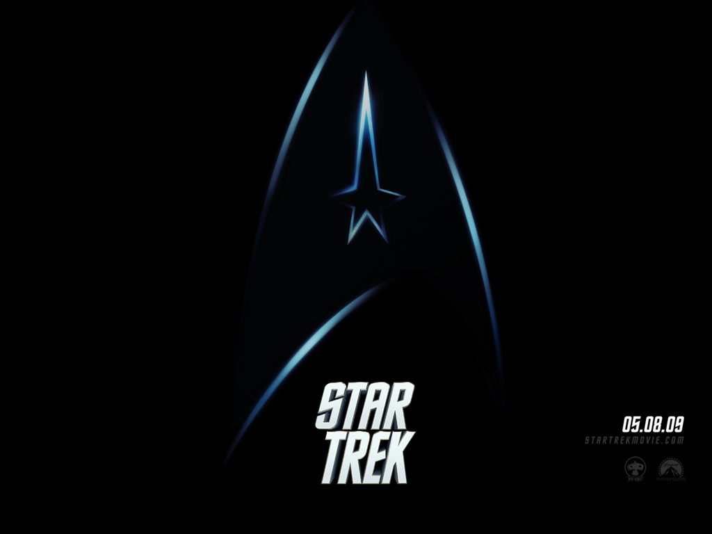 A desktop of the new Star Trek movie logo and poster. Courtesy Paramount and www.startrekmovie.com